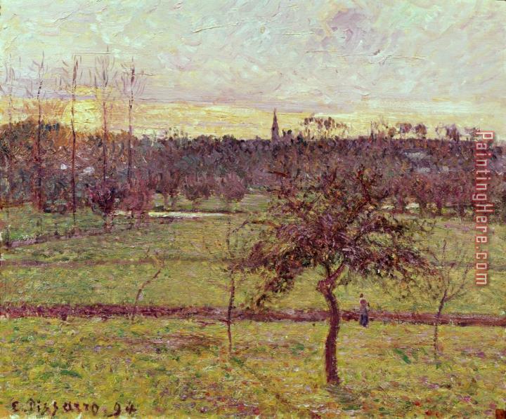 Camille Pissarro Landscape at Eragny